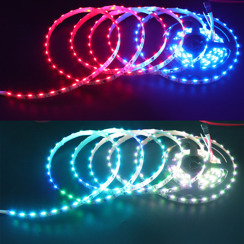 UCS1903 12V Side Emitting LED Strip Lights Full Color Chasing UCS1903 12V Side Emitting LED Strip Lights Full Color Chasing